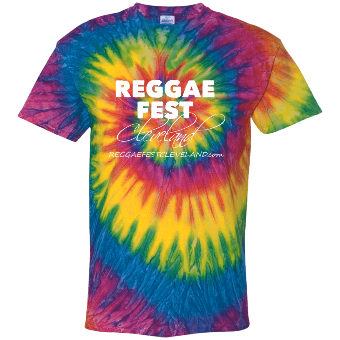 Reggae Fest Cleveland Tie Dye T-Shirt